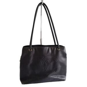 Chanel Vintage  Leather Timeless Tote